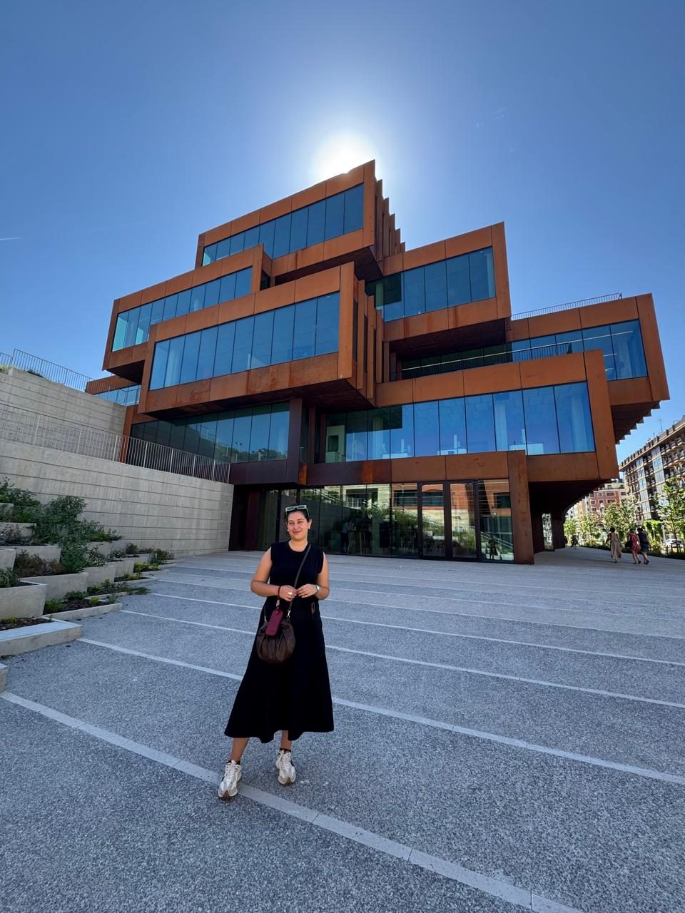 Andrea Mejía en el Basque Culinary Center, San Sebastián
